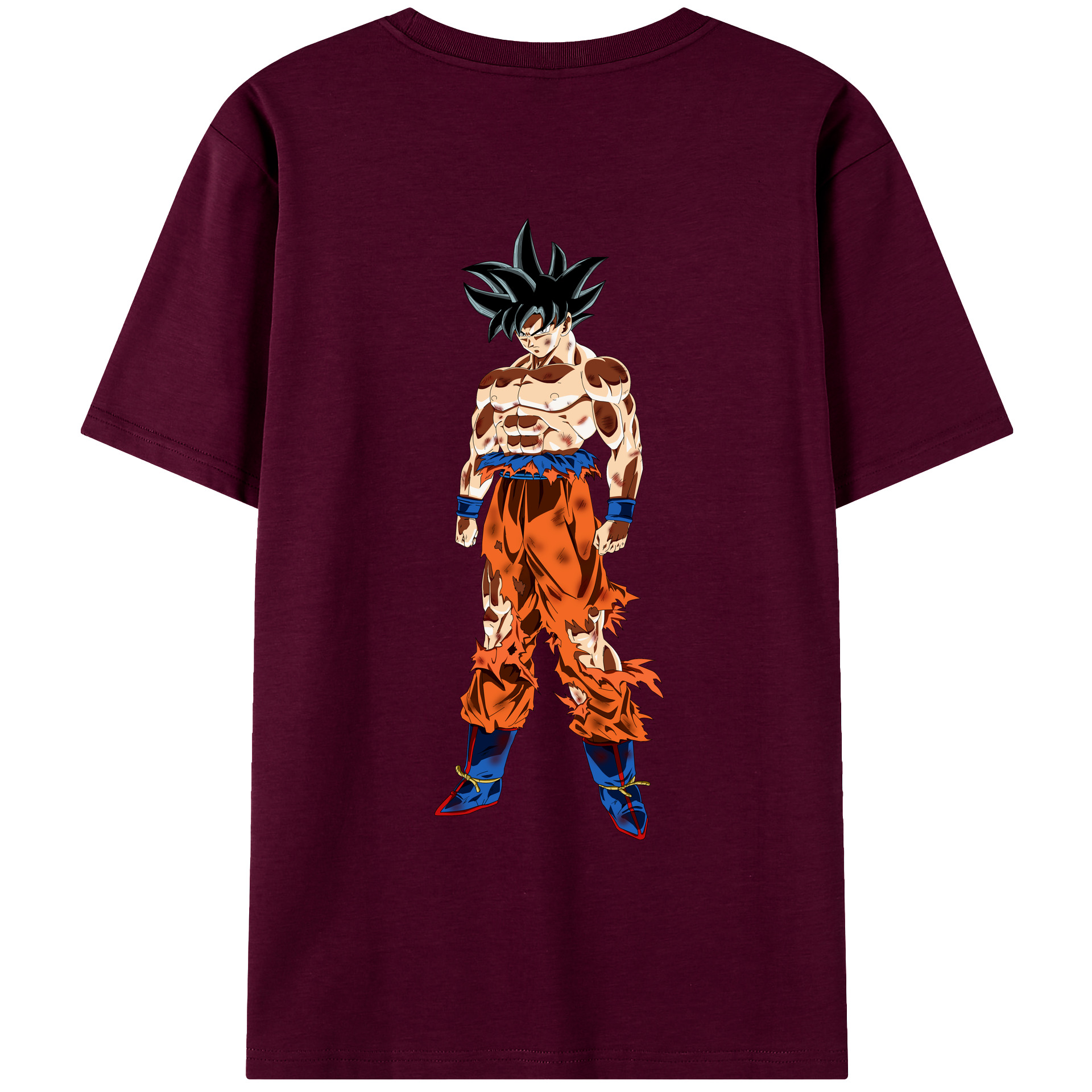 （画像用） ドラゴンボール 孫悟空（そん ごくう）Son Goku カカロット DRAGON BALL Kakarotto レディース半袖Tシャツ(バックプリント)